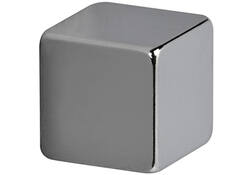 Magneet MAUL Neodymium kubus 10x10x10mm 3.8kg nikkel