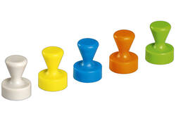 Magneet MAUL Neodymium kegel 12mm 1.5kg assorti