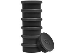 Magneet Legamaster 20mm 250gr zwart 8stuks