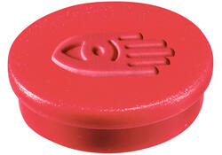 Magneet Legamaster 30mm 850gr rood 4stuks