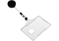 Pashouder Europel open met afroller 54x85mm