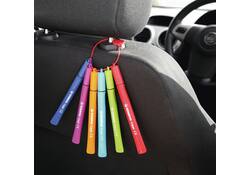 Viltstift STABILO Cappi 168/12 medium assorti etui à 12 stuks