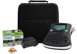 Labelprinter Dymo LabelManager 210D+ draagbaar qwerty 12mm zwart in koffer