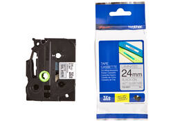 Labeltape Brother P-touch TZE-M951 24mm zwart op zilver