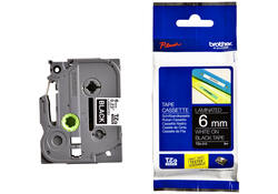 Labeltape Brother P-touch TZE-315 6mm wit op zwart