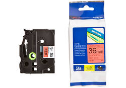 Labeltape Brother P-touch TZE-461 36mm zwart op rood
