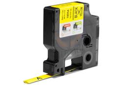 Labeltape Dymo Rhino industrieel krimpkous 9mm zwart op geel