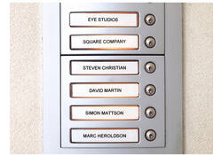 Labeltape Dymo LabelManager D1 polyester 6mm zwart op wit