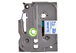 Labeltape Brother P-touch TZE-223 9mm blauw op wit
