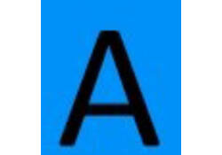 Labeltape Dymo LabelManager D1 polyester 9mm zwart op blauw