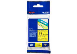 Labeltape Brother P-touch TZE-621 9mm zwart op geel