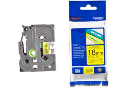 Labeltape Brother P-touch TZE-641 18mm zwart op geel