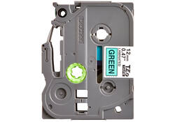 Labeltape Brother P-touch TZE-731 12mm zwart op groen