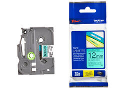 Labeltape Brother P-touch TZE-731 12mm zwart op groen