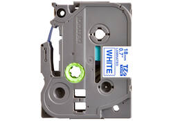 Labeltape Brother P-touch TZE-243 18mm blauw op wit
