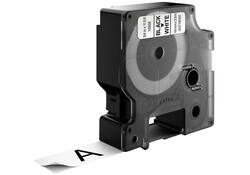 Labeltape Dymo LabelManager D1 nylon 19mm zwart op wit