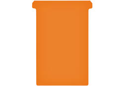 T-kaart Djois formaat 4 107mm oranje 100 stuks