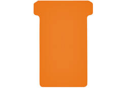T-kaart Djois formaat 2 48mm oranje 100 stuks