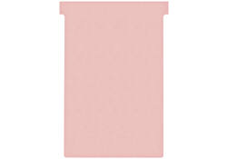 Planbord T-kaart Nobo nr 4 112mm roze 100 stuks