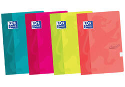 Schrift Oxford School Touch A5 lijn 72 pagina's 80gr assorti