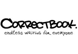 Viltstift Correctbook uitwisbaar rond fijn zwart