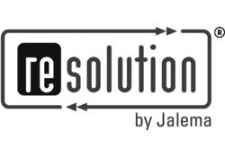 Boekensteun Djois Jalema Re-Solution recycled zwart 2 stuks