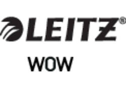 Ordner Leitz WOW active 180° 80mm PP A4 blauw