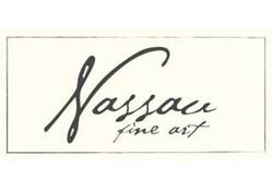 Canvas Nassau fine art ster en bloem 7,5cm magnetisch 4 stuks