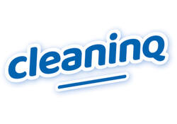 Afwasborstel Cleaninq basis plastic met ronde kop wit