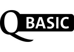 Schrift Qbasic met harde kaft A5 400blz lijn zwart