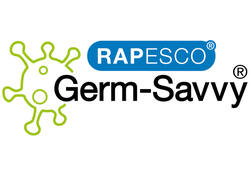 Plakbandhouder Rapesco D500 antibacterieel zwart
