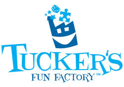 Dobbelbeker Tuckers Fun Factory kunstleer incl 6 dobbelstenen