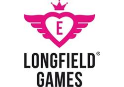 Damspel Longfield Games hout 30x30cm