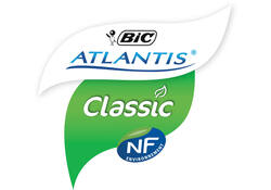 Balpen Bic Atlantis classic grip clic medium groen