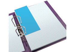 Scheidingsstrook Oxford Duo 240x105mm blauw