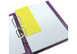 Scheidingsstrook Oxford Duo 240x105mm geel