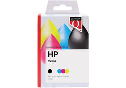 Inktcartridge Quantore alternatief tbv HP CH081AE 920XL zwart + 3 kleuren