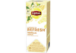 Thee Lipton Refresh vanille 25x1.5gr