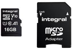 Geheugenkaart Integral microSDHC V10 16GB