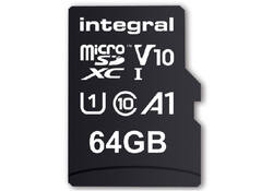Geheugenkaart Integral microSDXC V10 64GB
