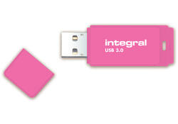 USB-stick 2.0 Integral 32GB neon roze