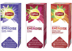 Thee Lipton Energise English breakfast 25x1.5gr