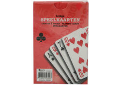 Speelkaarten premium rood