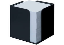 Memokubus Djois Re-Solution recycled 95x95x95mm + 700vel zwart