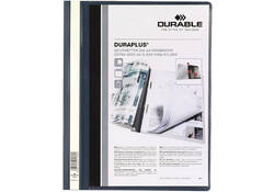 Snelhechtamp Durable Duraplus A4 donkerblauw