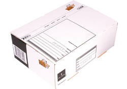 Postpakketbox 3 CleverPack 240x170x80mm wit pak à 25 stuks