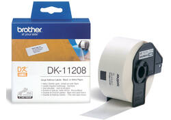 Etiket Brother DK-11208 38x90mm groot adres 400stuks