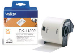Etiket Brother DK-11202 62x100mm verzendlabel 300stuks