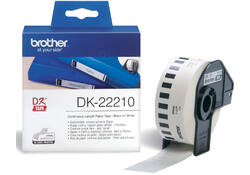 Etiket Brother DK-22210 29mm thermisch 30-meter wit papier