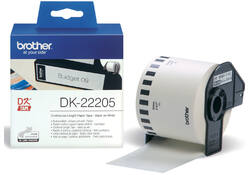 Etiket Brother DK-22205 62mm 30-meter wit papier